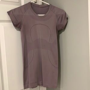 Purple LULULEMON athletic top